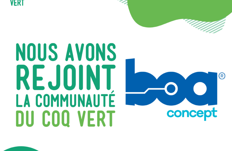 BOA Concept rejoint la Communauté du Coq Vert !
